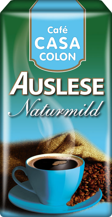CASA COLON - GEMAHLENER KAFFEE - AUSELESE NATURMILD - 500 G