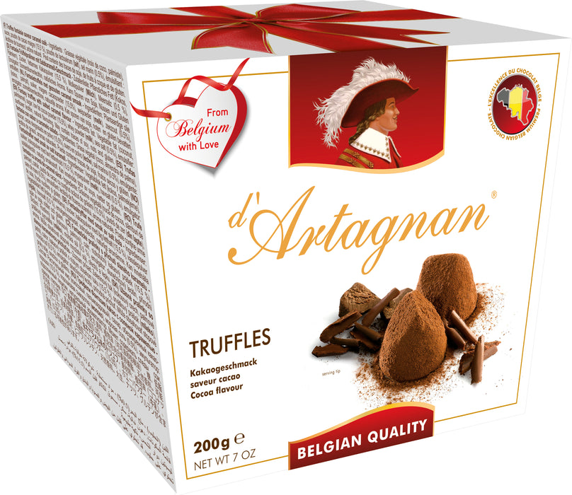 D'ARTAGNAN - TRUFFES - CACAO - MADE IN BELGIUM - 200 G