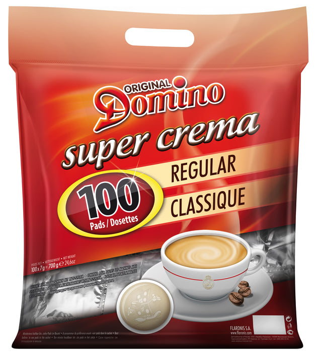 DOMINO - DOSETTES DE CAFÉ COMPATIBLES SENSEO®* - CLASSIQUE - 100 PCS